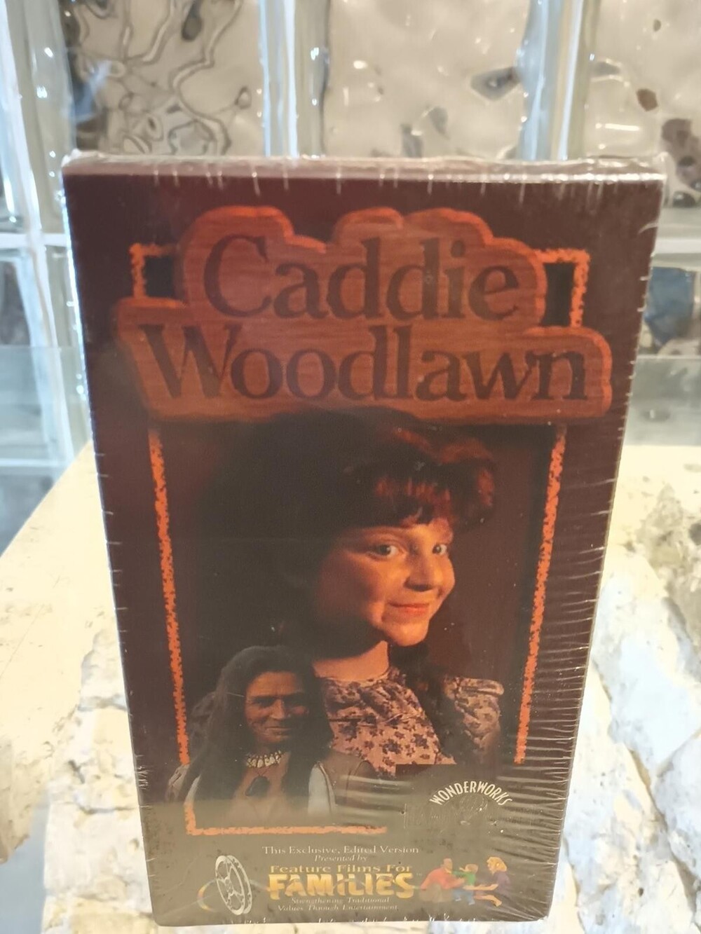 Caddie Woodlawn VHS Tape Featured Films For Families HTF OOP Sealed